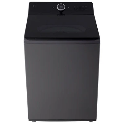 LG 6.3 Cu. Ft. Mega Capacity Top Load Washer (WT8600CB) - Matte Black