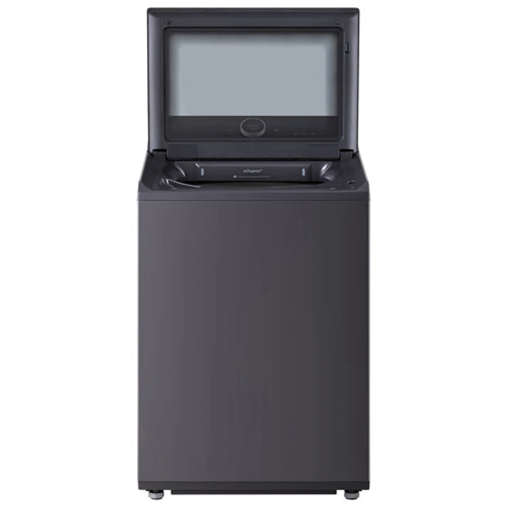 LG 6.3 Cu. Ft. Mega Capacity Top Load Washer (WT8600CB) - Matte Black