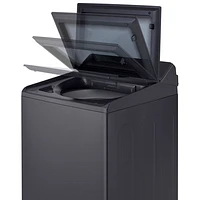 LG 6.3 Cu. Ft. Mega Capacity Top Load Washer (WT8600CB) - Matte Black