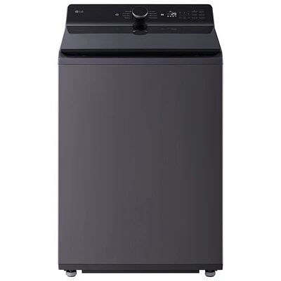 LG 6.1 Cu. Ft. High Efficiency Top Load Washer (WT8405CB) - Matte Black