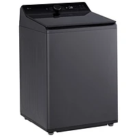 LG 6.1 Cu. Ft. High Efficiency Top Load Washer (WT8405CB) - Matte Black