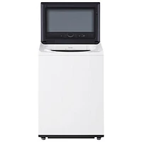 LG 6.1 Cu. Ft. High Efficiency Top Load Washer (WT8405CW) - Alpine White