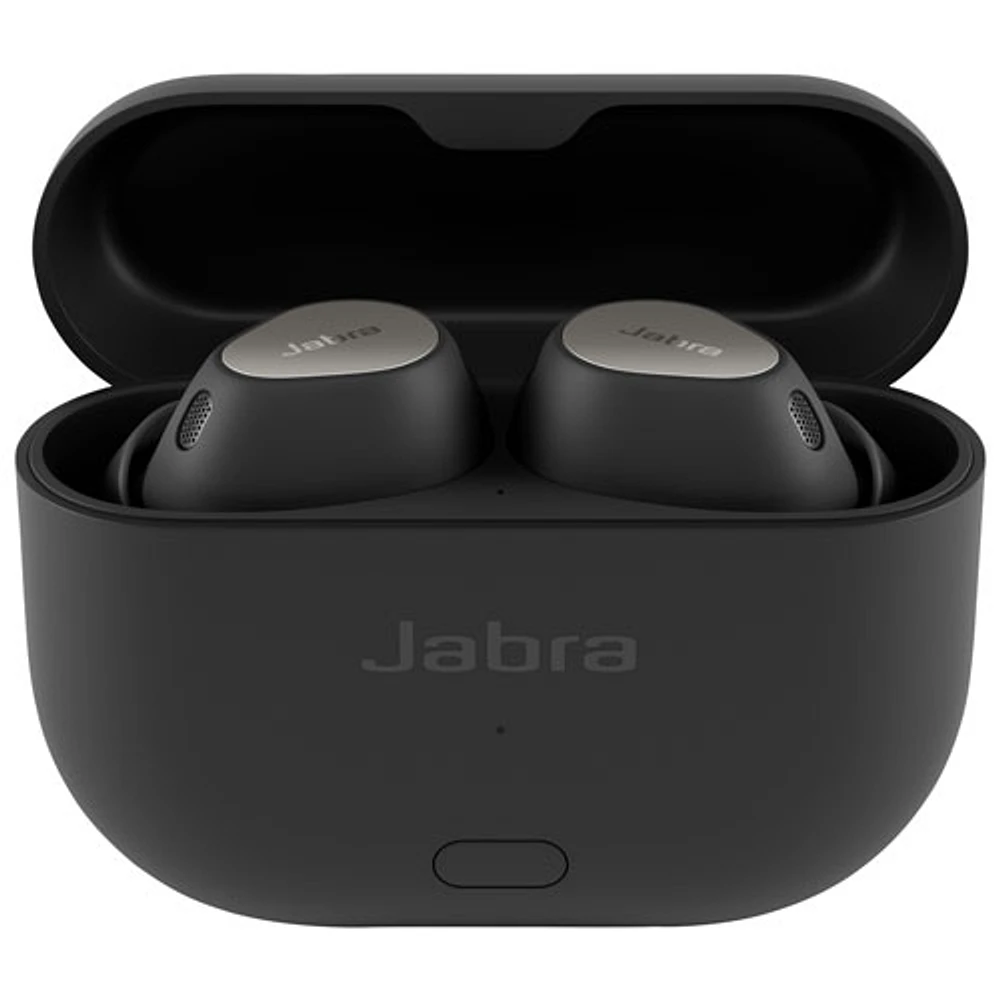 Jabra Elite 10 Gen 2 Dolby Atmos In-Ear Noise Cancelling True Wireless Earbuds with Smart Case - Titanium Black