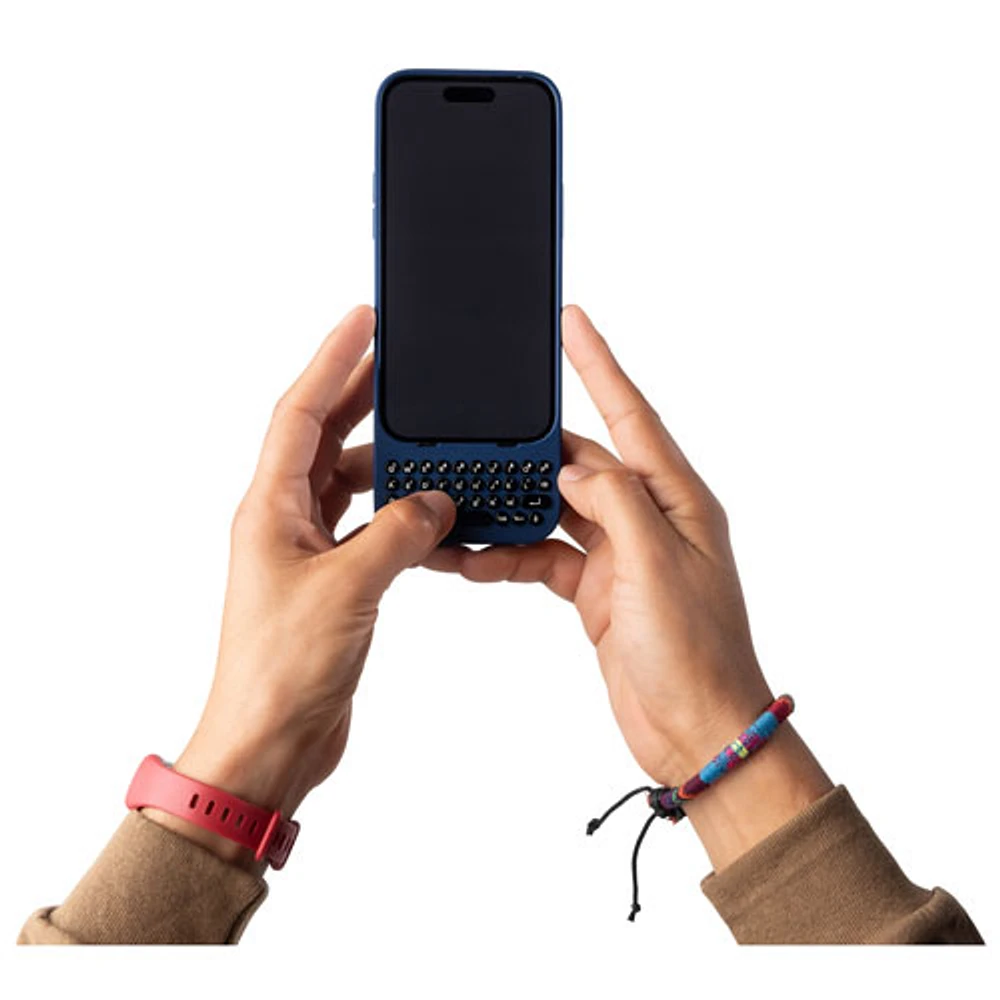 Clicks Keyboard Case for iPhone 15 Pro - Royal Ink - Only at Best Buy