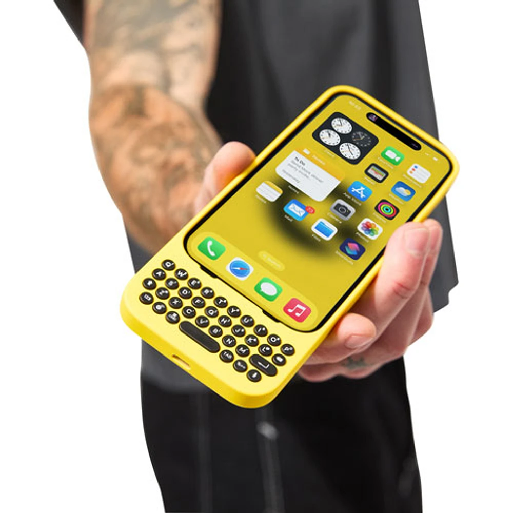 Clicks Keyboard Case for iPhone 15 Pro Max - BumbleBee - Only at Best Buy