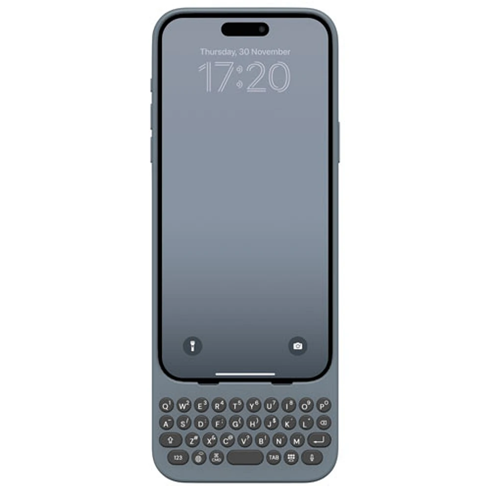 Clicks Keyboard Case for iPhone 15 Pro Max - London Sky - Only at Best Buy