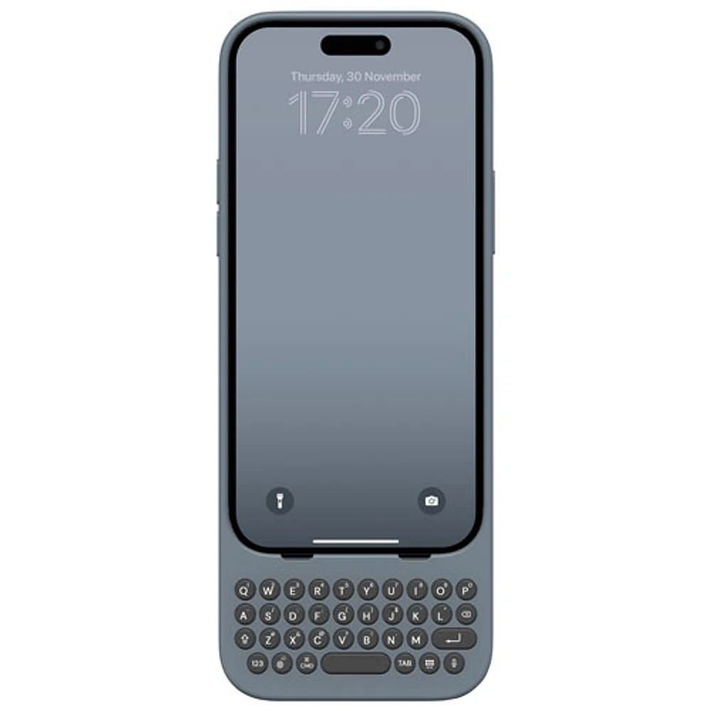 Clicks Keyboard Case for iPhone 15 Pro - London Sky - Only at Best Buy