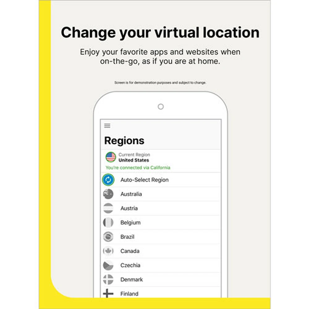 Norton Secure VPN (PC/Mac/iOS/Android) - 1 Device - 1 Year - Digital Download