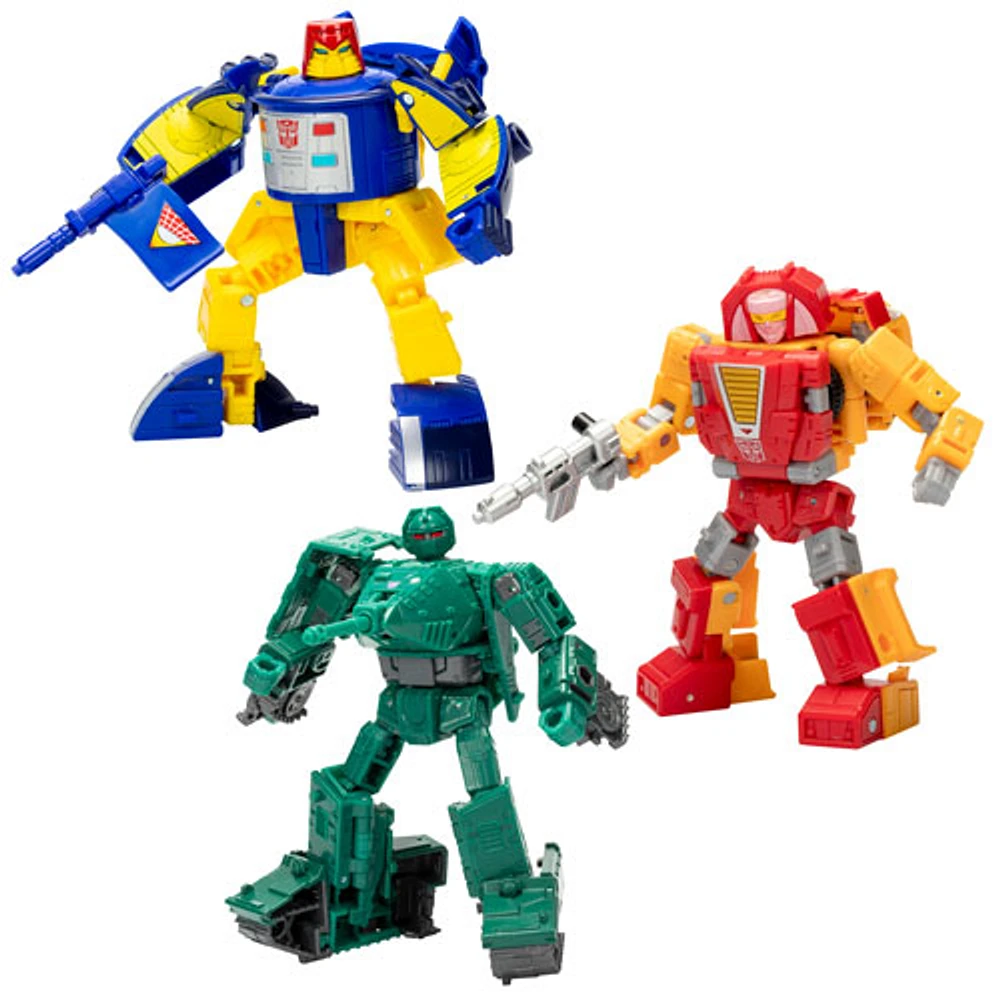 Hasbro Transformers Generations Selects: Legacy United - Go-Bot Guardians Action Figures - 3 Pack