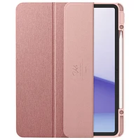 Spigen Urban Fit Folio Case for iPad Air 13" (2024) - Rose Gold