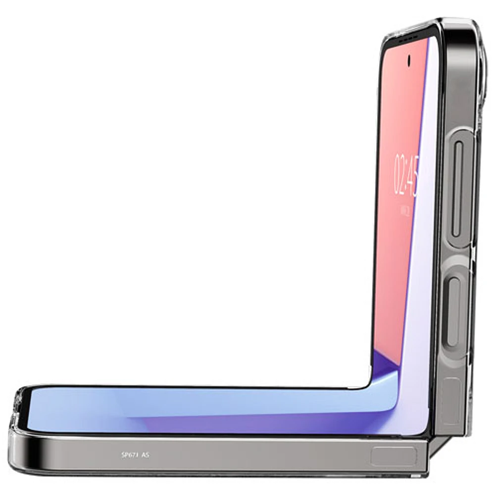 Spigen Crystal Shell Fitted Hard Shell Case for Galaxy Z Flip 6 - Clear