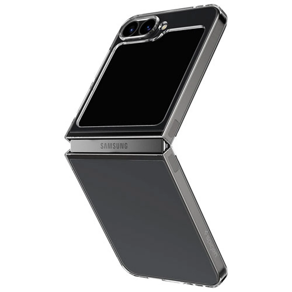 Spigen Crystal Shell Fitted Hard Shell Case for Galaxy Z Flip 6 - Clear