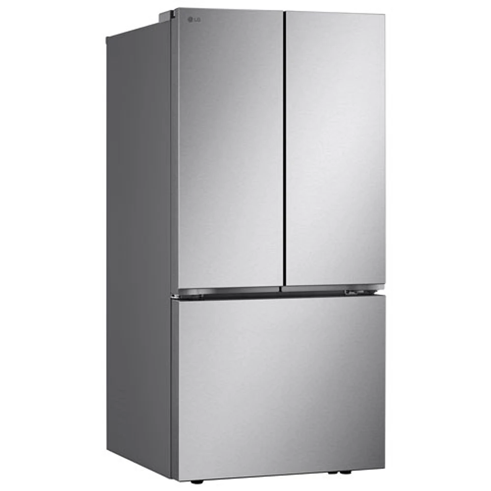 LG 33" 25.1 Cu. Ft. 3-door French Door Refrigerator with Automatic Ice Maker (LF25S6200S) - Stainless Steel