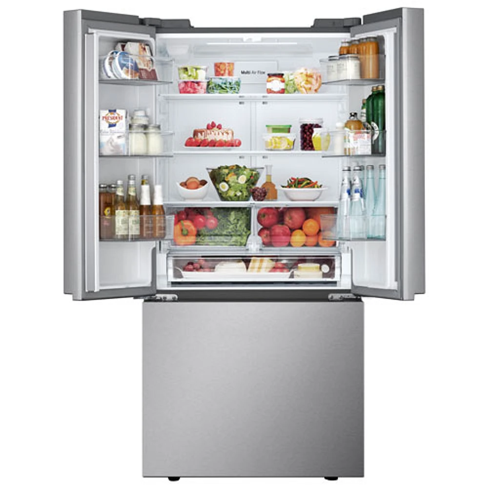 LG 33" 25.1 Cu. Ft. 3-door French Door Refrigerator with Automatic Ice Maker (LF25S6200S) - Stainless Steel