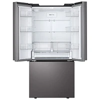 LG 33" 25.1 Cu. Ft. 3-door French Door Refrigerator with Automatic Ice Maker (LF25S6200D) - Black Stainless