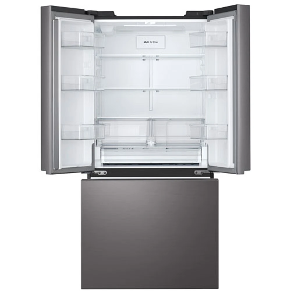 LG 33" 25.1 Cu. Ft. 3-door French Door Refrigerator with Automatic Ice Maker (LF25S6200D) - Black Stainless