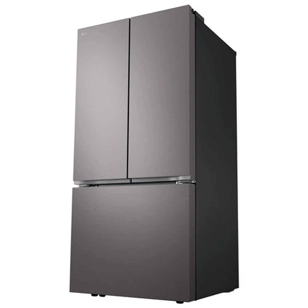 LG 33" 25.1 Cu. Ft. 3-door French Door Refrigerator with Automatic Ice Maker (LF25S6200D) - Black Stainless