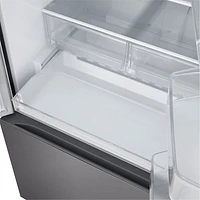 Réfrigérateur à 3 portes 25,1 pi³ 33 po avec machine à glaçons automatique de LG (LF25S6200D) - Inox noir