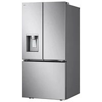 LG 33" 24.5 Cu. Ft. 3-door French Door Refrigerator with Water & Ice Dispenser (LF25S6330S) - Stainless Steel