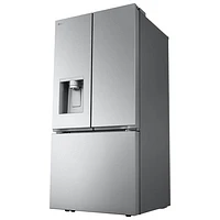 LG 33" 24.5 Cu. Ft. 3-door French Door Refrigerator with Water & Ice Dispenser (LF25S6330S) - Stainless Steel