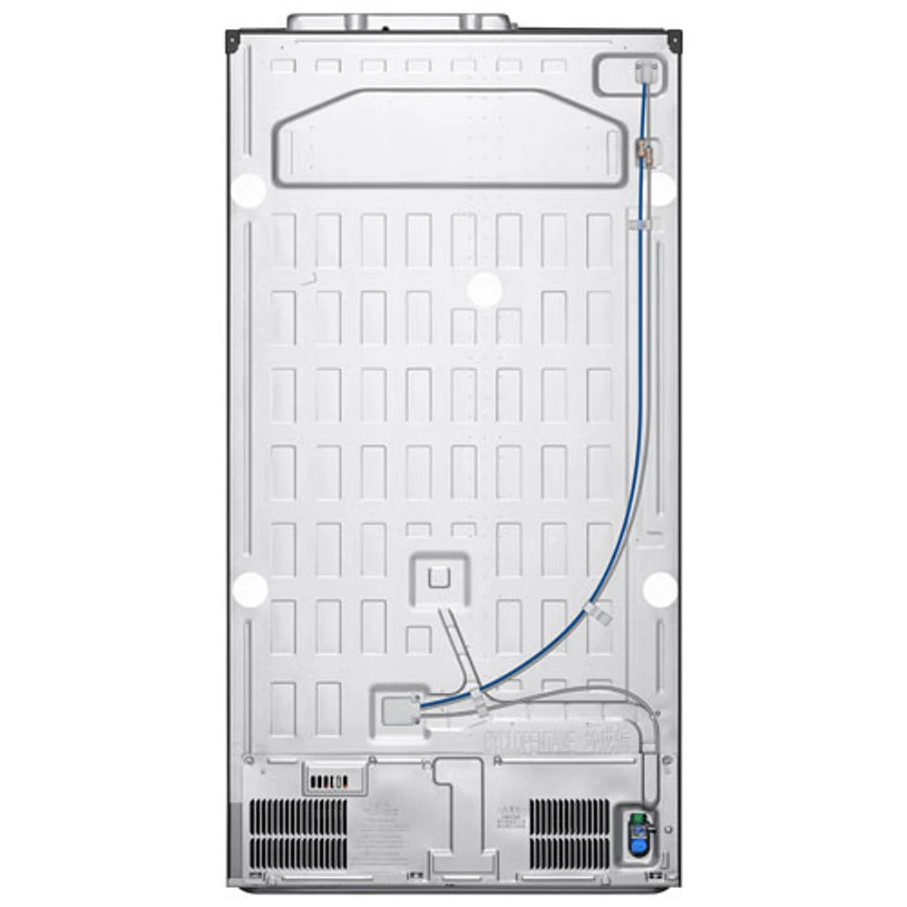 LG 36" 29 Cu. Ft. Side-By-Side Refrigerator with Water & Ice Dispenser (LS29S3230V) - Platinium Silver