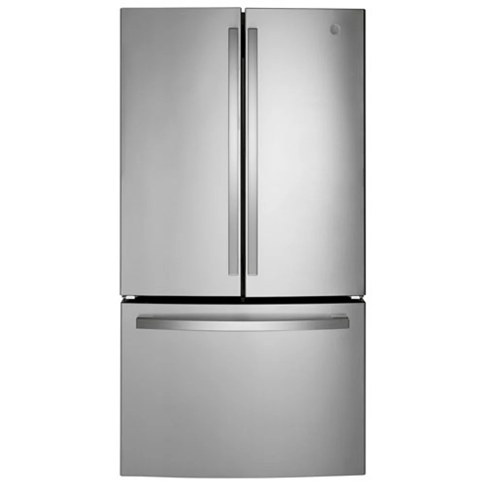 GE 36" 21.9 Cu. Ft. French Door Refrigerator (GWE22JYMFS) - Stainless Steel