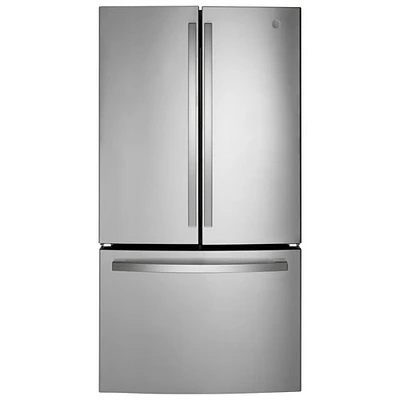 GE 36" 21.9 Cu. Ft. French Door Refrigerator (GWE22JYMFS) - Stainless Steel