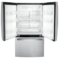 GE 36" 21.9 Cu. Ft. French Door Refrigerator (GWE22JYMFS) - Stainless Steel