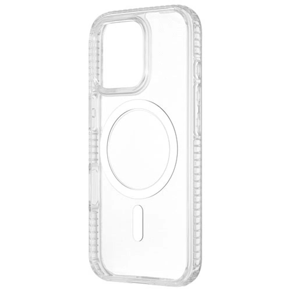 Insignia Fitted Hard Shell Case for iPhone 16 Pro - Clear - Only at Best Buy