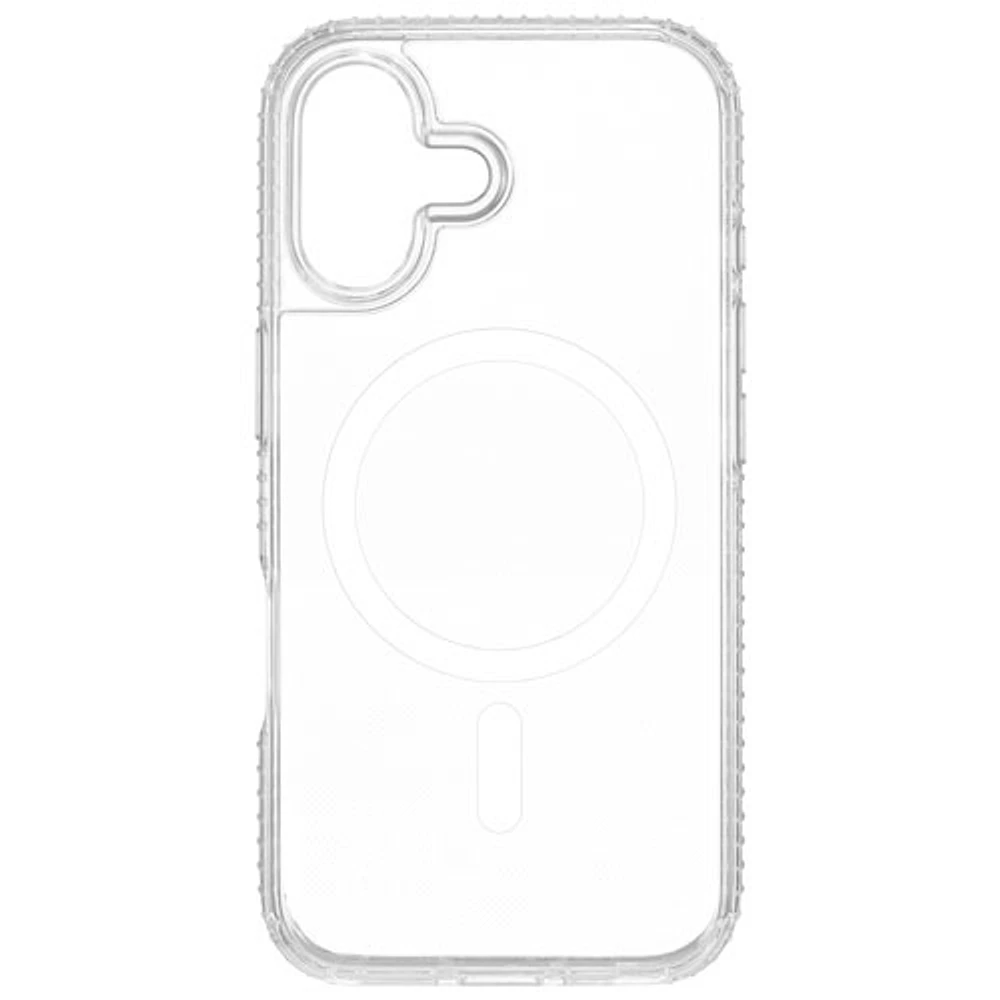 Insignia Fitted Hard Shell Case for iPhone 16 - Clear - Only at Best Buy