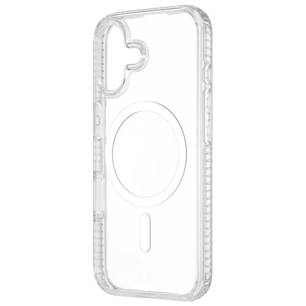 Étui rigide ajusté d'Insignia pour iPhone 16 - Transparent - Exclusivité de Best Buy