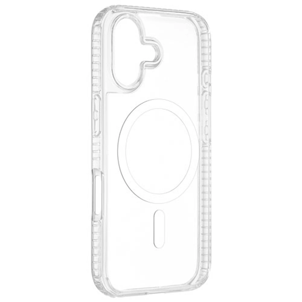 Insignia Fitted Hard Shell Case for iPhone 16 - Clear - Only at Best Buy