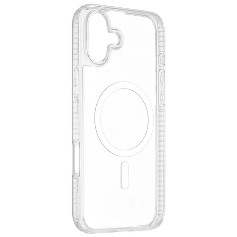 Étui rigide ajusté d'Insignia pour iPhone 16 Plus - Transparent - Exclusivité de Best Buy