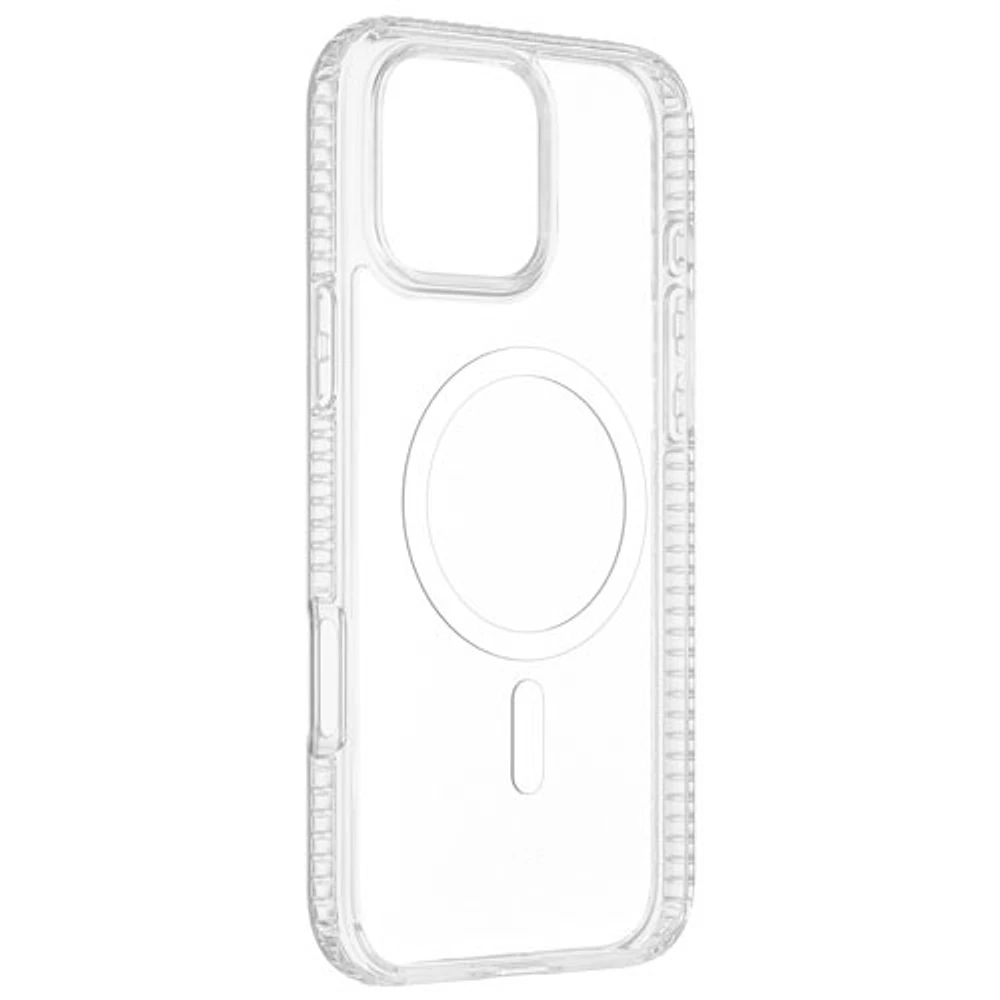 Étui rigide ajusté d'Insignia pour iPhone 16 Pro Max - Transparent - Exclusivité de Best Buy