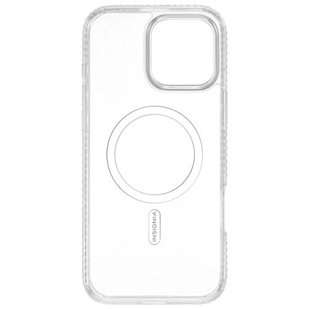 Étui rigide ajusté d'Insignia pour iPhone 16 Pro Max - Transparent - Exclusivité de Best Buy