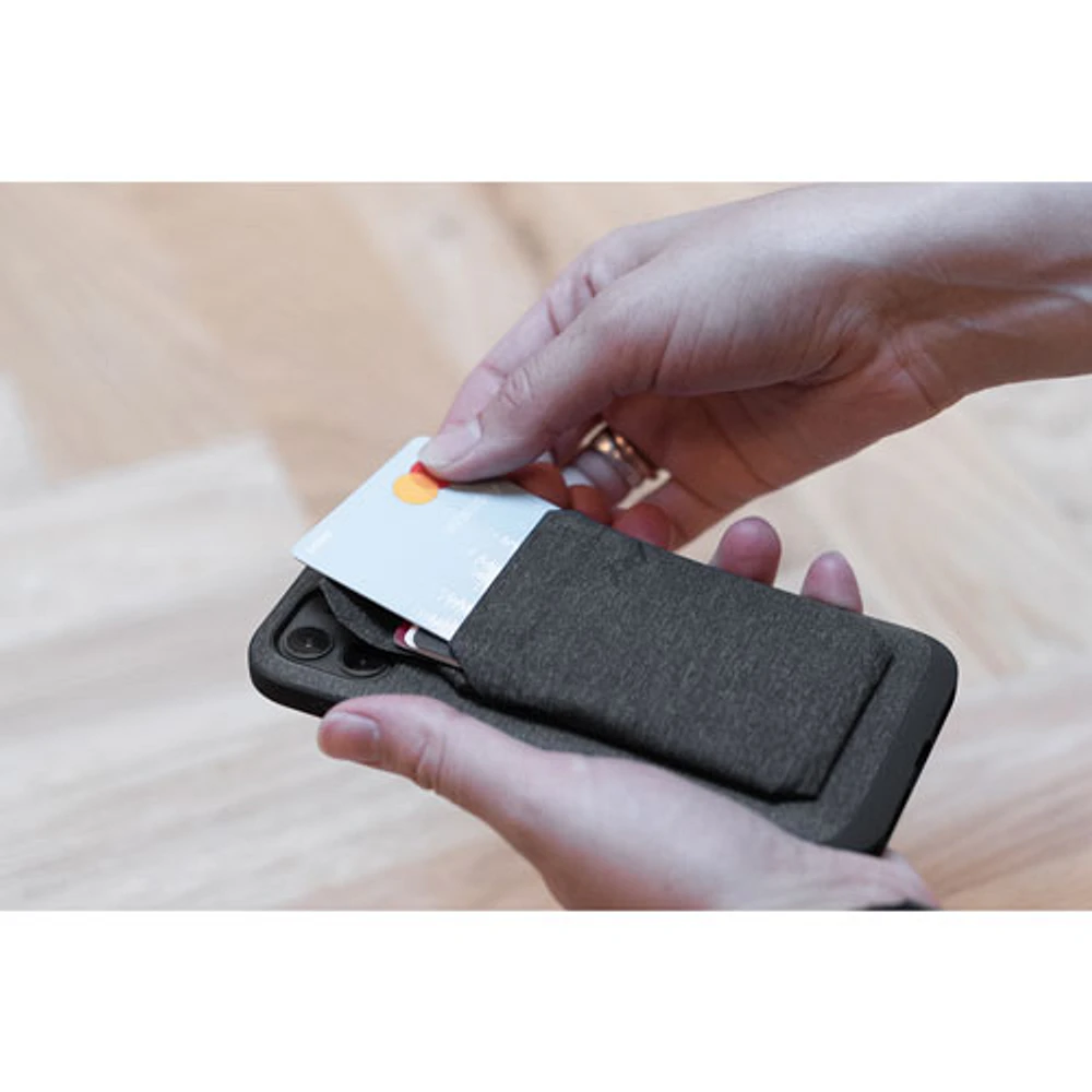 Peak Design Magenetic Slim Wallet Case for iPhone - Charcoal