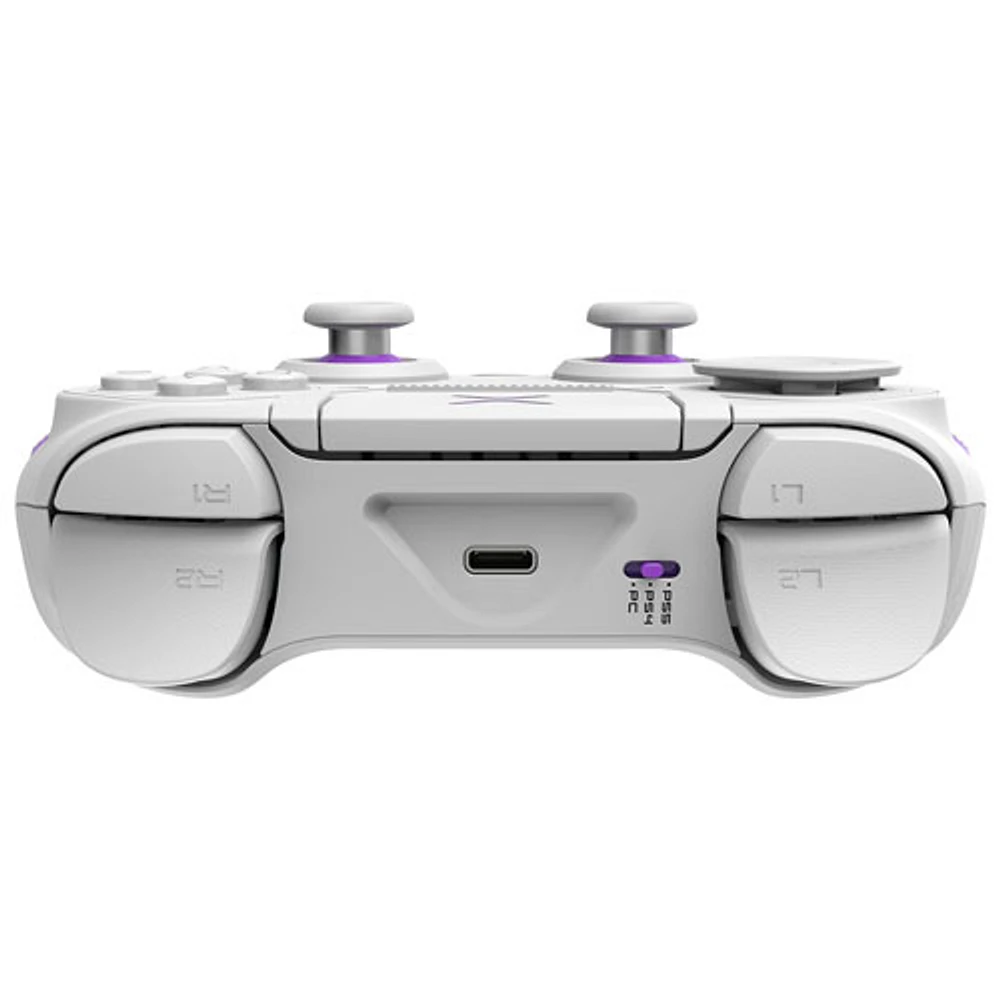 PDP Victrix Pro BFG Wireless Gaming Controller for PS5 / PS4 / PC - White