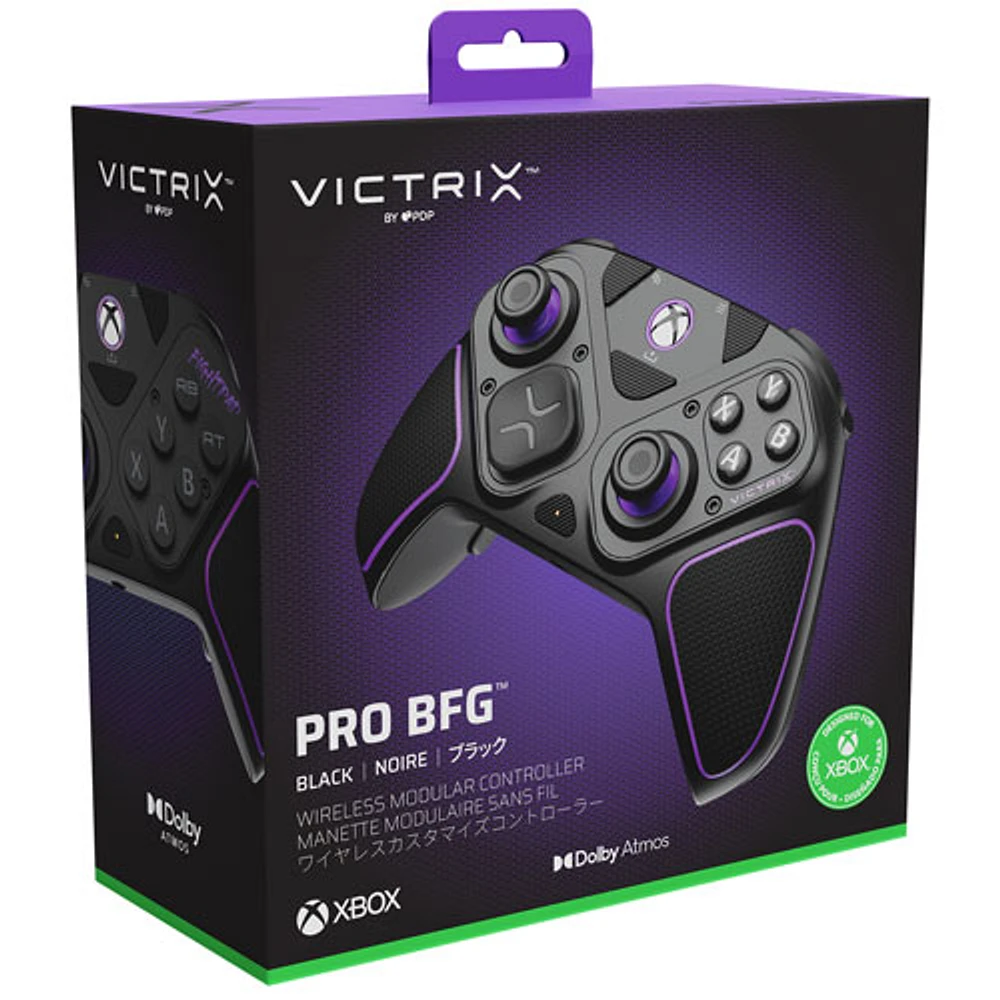 PDP Victrix Pro BFG Wireless Gaming Controller for Xbox Series X|S/ Xbox One / PC - Black