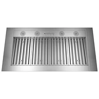 GE 48" Custom Range Hood Insert (UVC9480SLSS) - Stainless Steel