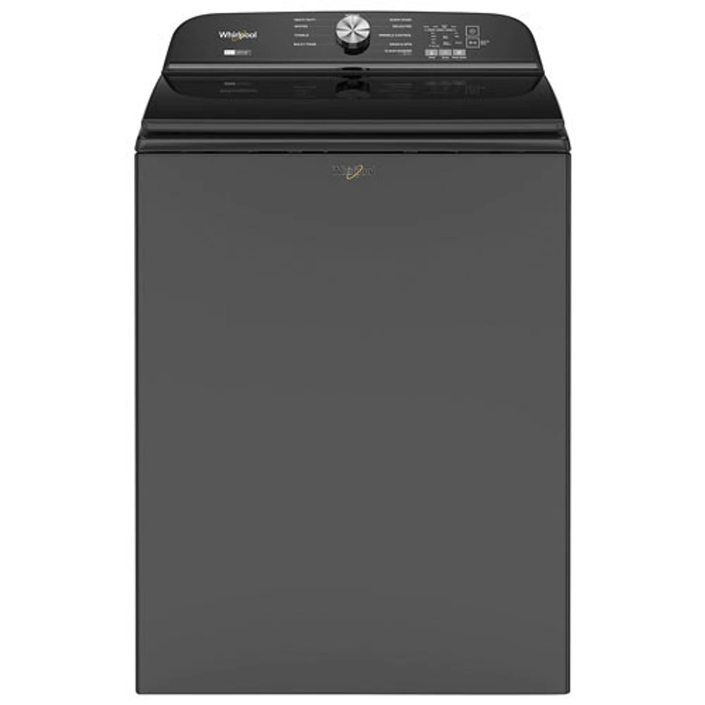 Open Box - Whirlpool 6.1 Cu. Ft. High Efficiency Top Load Washer - Volcano Black - Perfect Condition