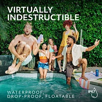 Ultimate Ears BOOM 4 Waterproof Bluetooth Wireless Speaker - Raspberry Red