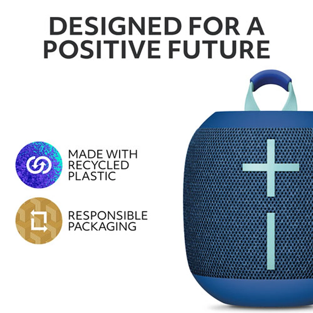Ultimate Ears WONDERBOOM 4 Waterproof Bluetooth Wireless Speaker - Cobalt Blue