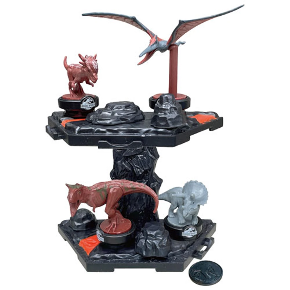 Epoch Jurassic World Volcano Quake Tabletop Game