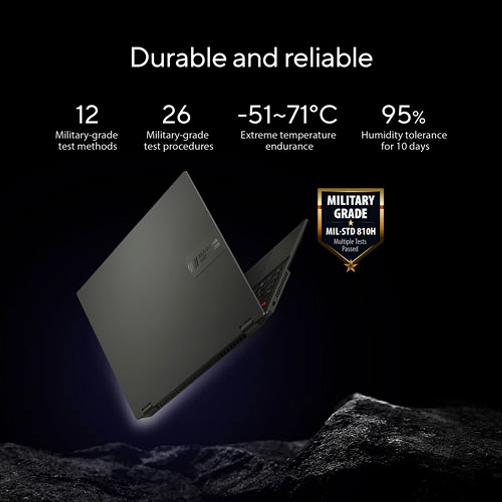 ASUS Vivobook S 16 Flip 16" Touchscreen Laptop - Midnight Black (Intel Core i5-13500H/1TB SSD/16GB RAM)
