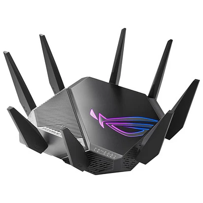 ASUS ROG Wireless AXE11000 Tri-Band Wi-Fi 6E Gaming Router (GT-AXE11000)