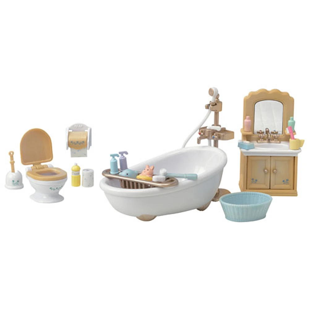 Calico Critters Country Bathroom Playset