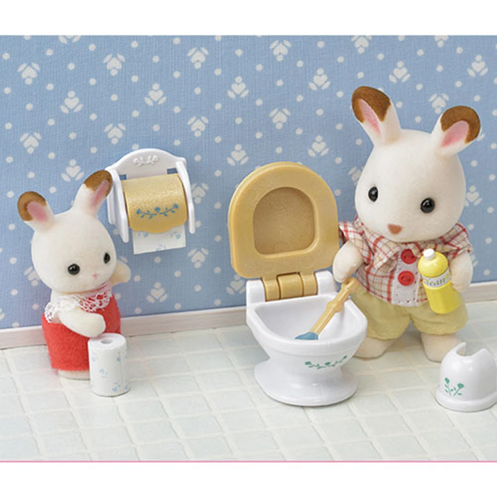 Calico Critters Country Bathroom Playset