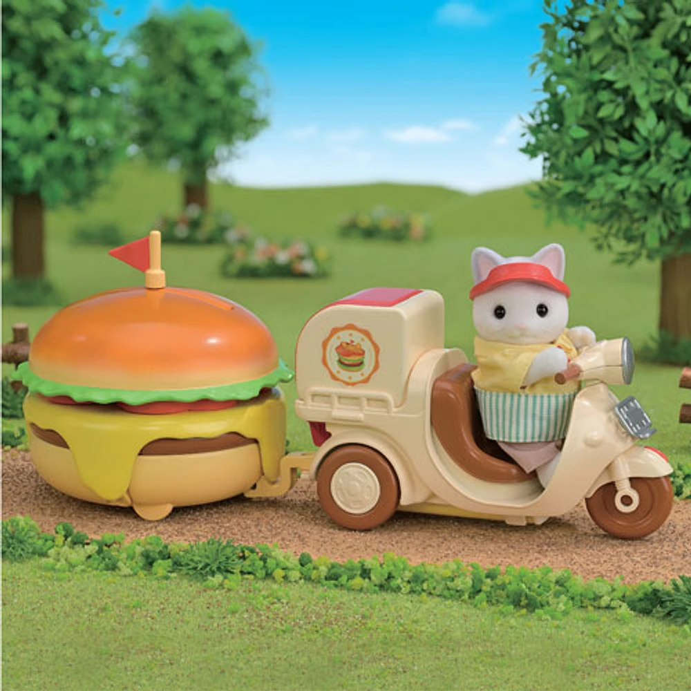 Calico Critters Hamburger Stand Playset