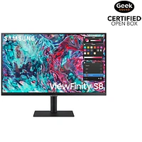 Open Box - Samsung ViewFinity S8 27" 4K UHD IPS Monitor (LS27B800TGNXGO)