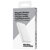 Chargeur portable magnétique sans fil 7,5 W 5000 mAh de Best Buy Essentials - Exclusivité Best Buy